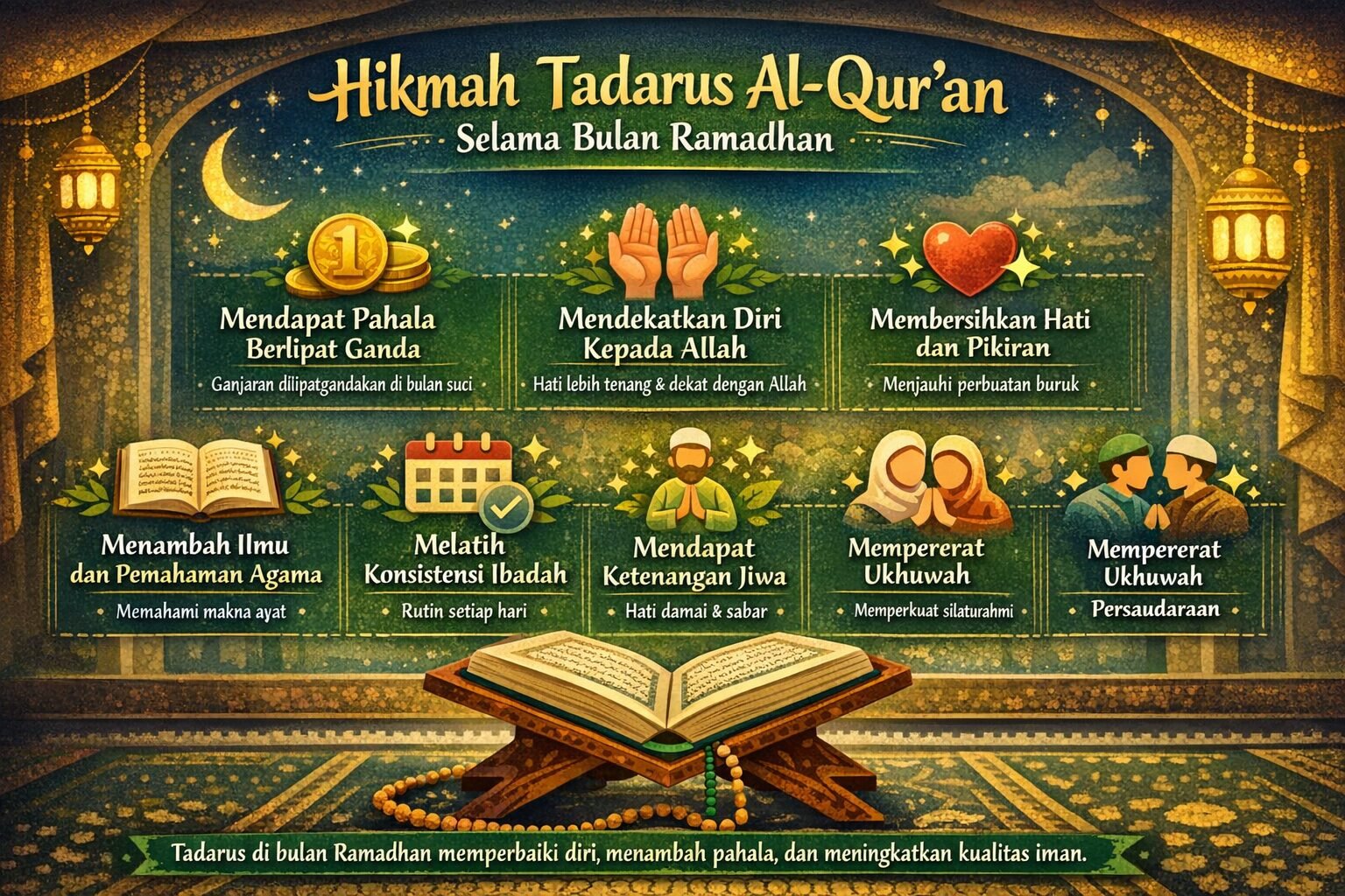 Hikmah Tadarus Al-Qur’an Selama Bulan Ramadhan